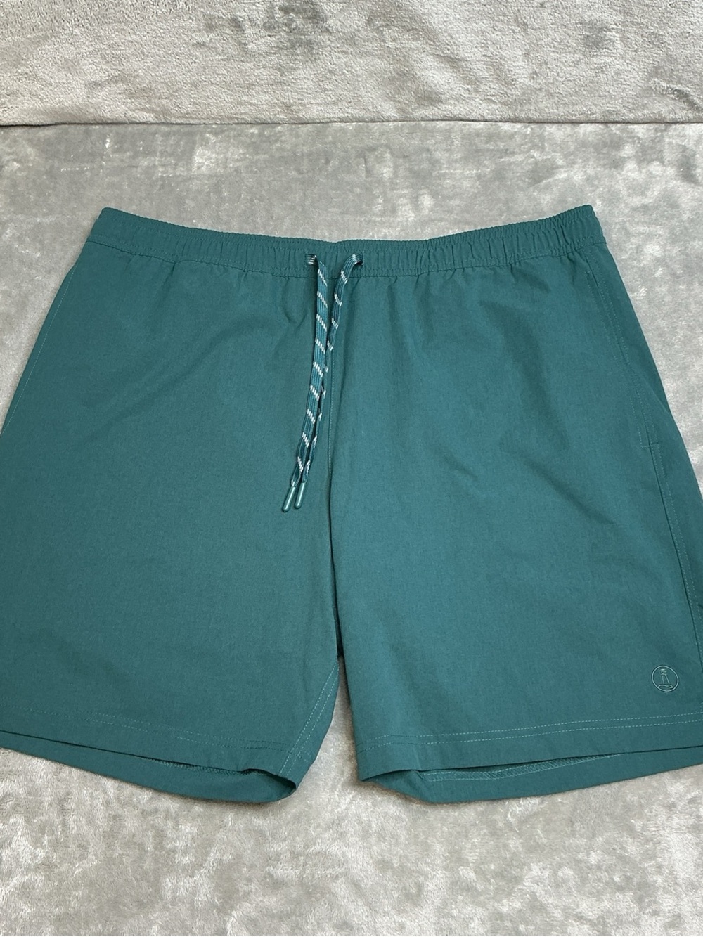 lands end shorts lined shorts mens xl pull-on drawstring Casual performance